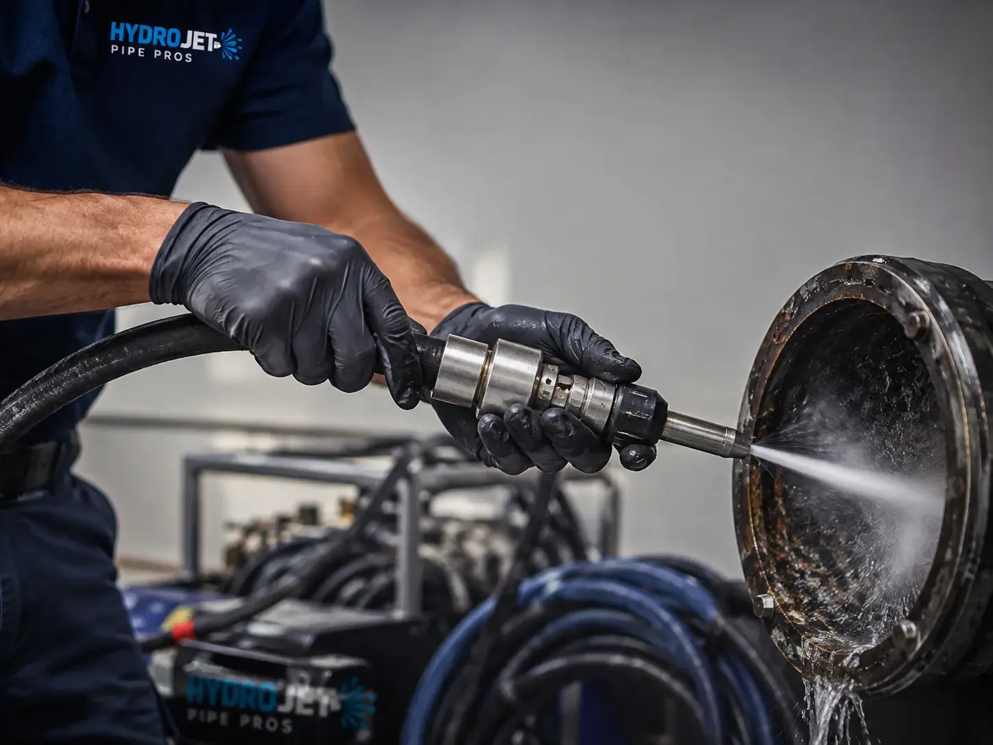 Hydro Jet Pipe Descaling in Virginia Beach, VA